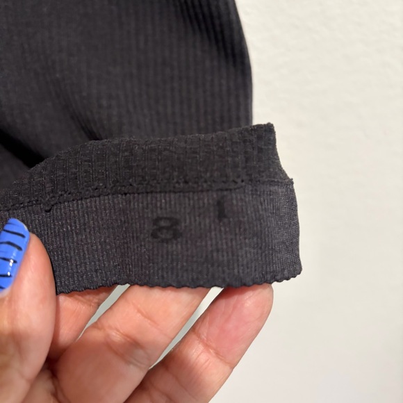 Lululemon Ebb To Street Tank Black SZ 8 - Picture 9 of 13